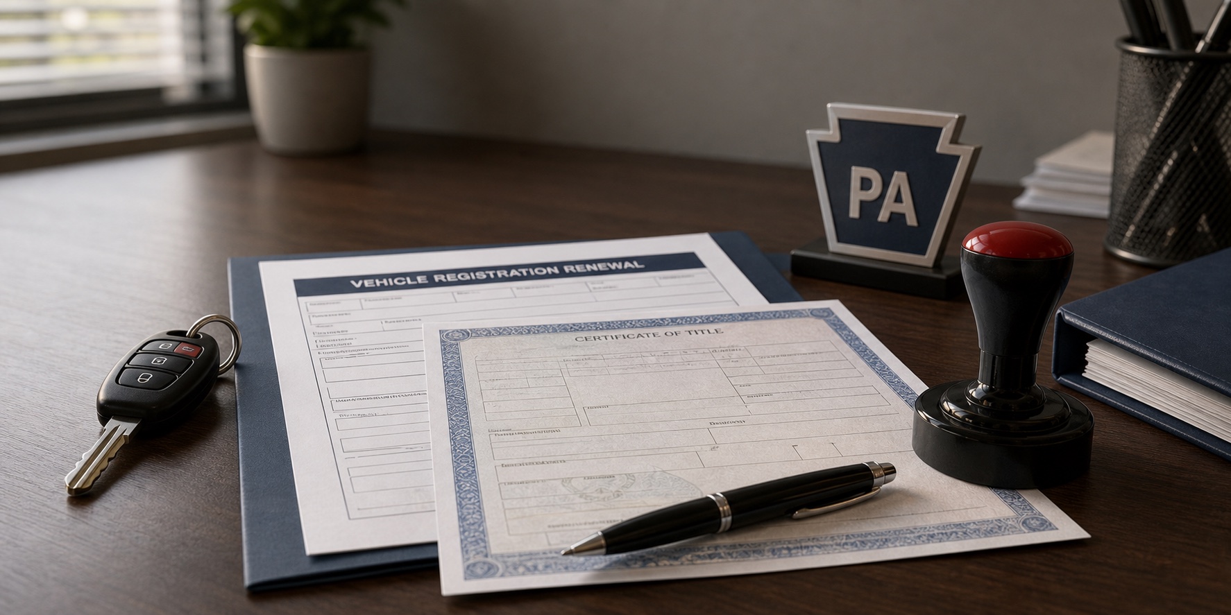 Pennsylvania notary title and registration services