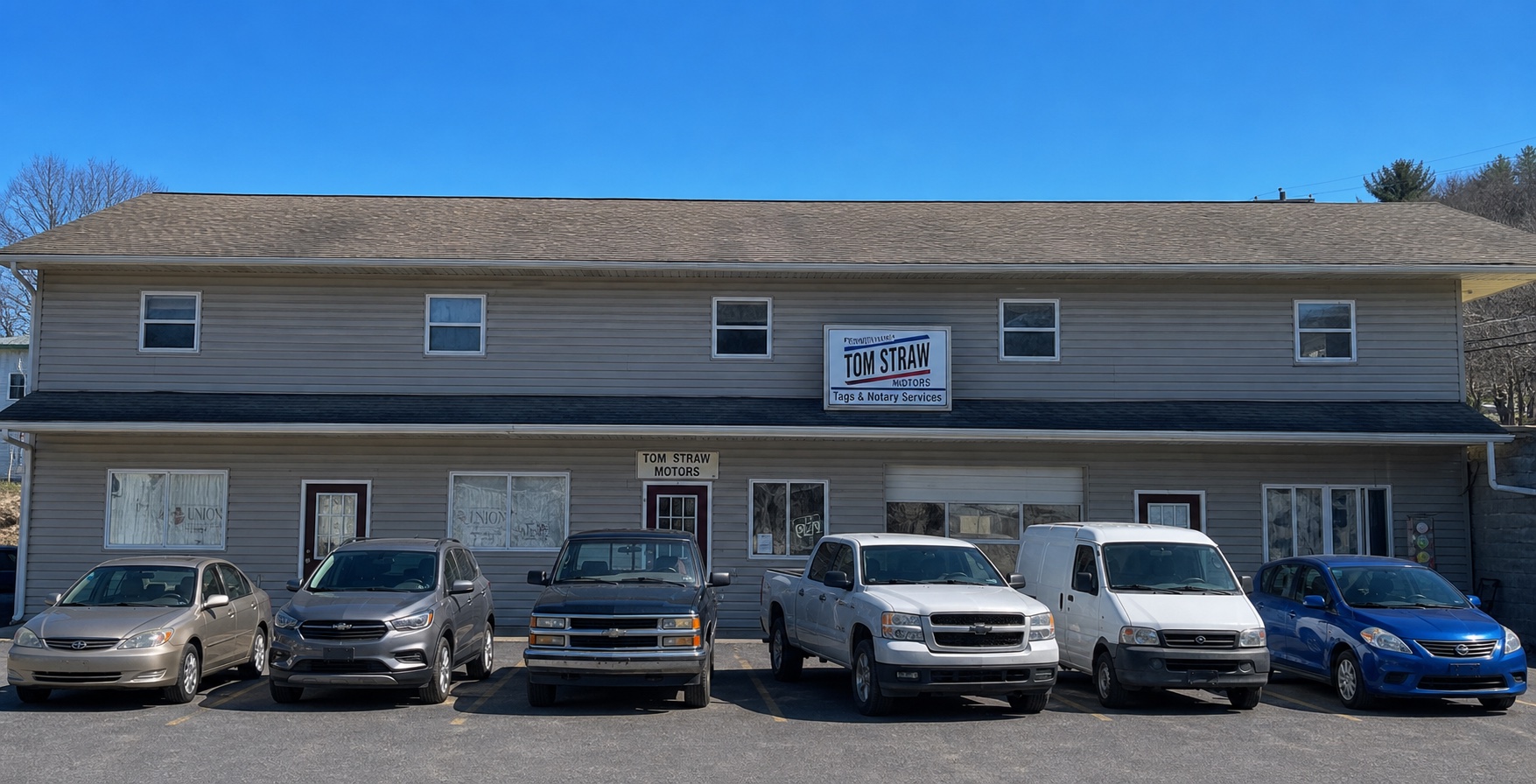 Quality used cars and trucks at Tom Straw Motors